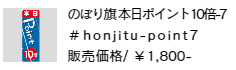 のぼり旗 本日ポイント10倍-7